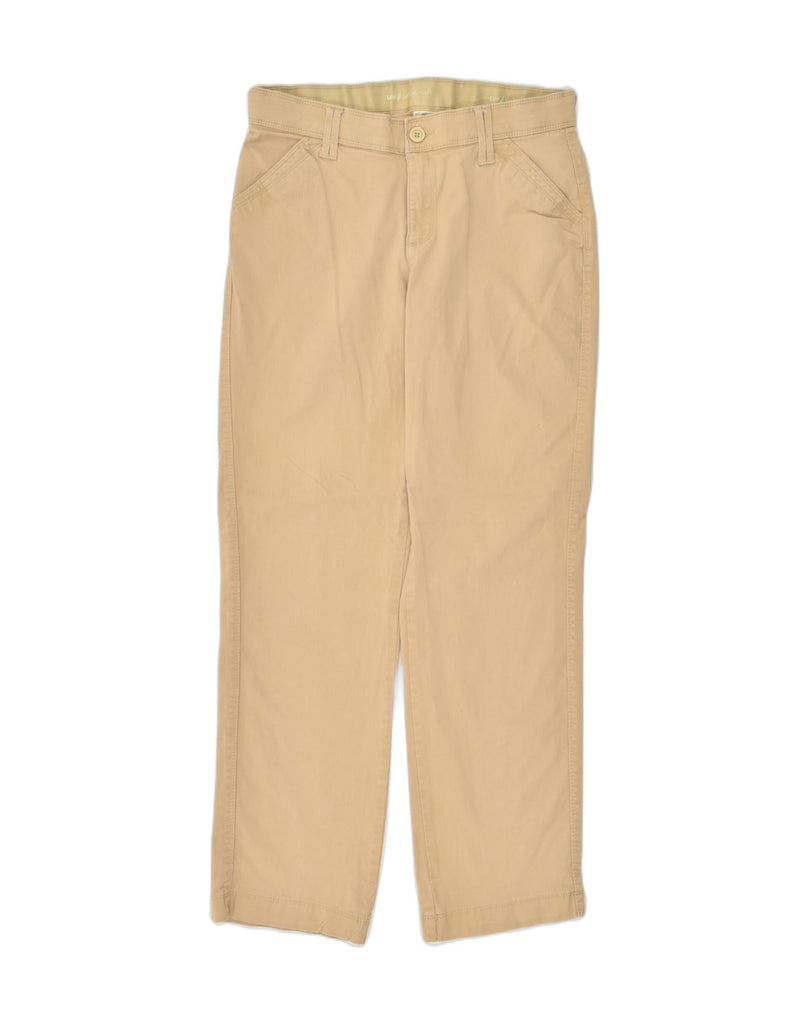 LEE Womens Straight Chino Trousers US 10 Large W31 L30 Beige Cotton | Vintage Lee | Thrift | Second-Hand Lee | Used Clothing | Messina Hembry 