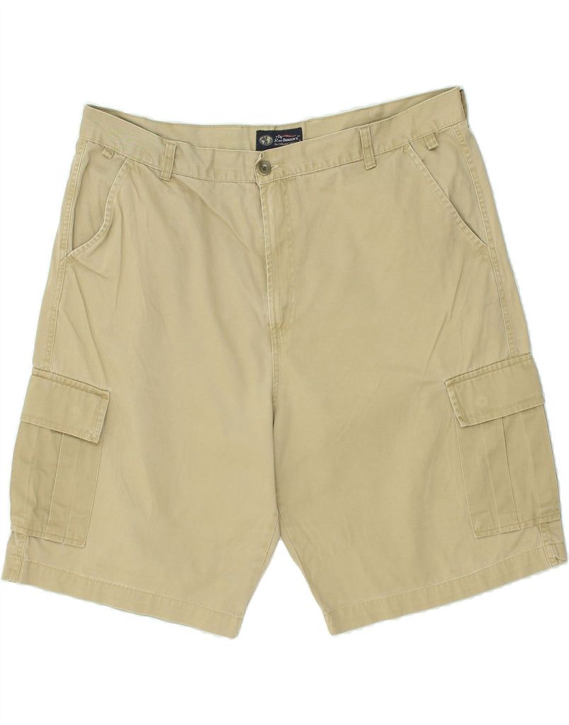 ROY ROGERS Mens Cargo Shorts IT 56 3XL W42 Beige Cotton | Vintage Roy Rogers | Thrift | Second-Hand Roy Rogers | Used Clothing | Messina Hembry 