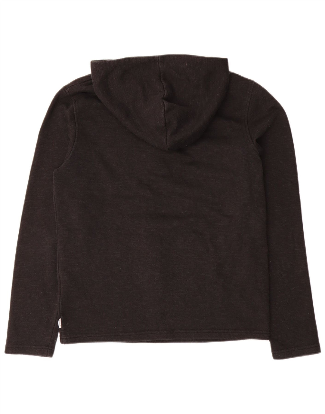Jack & Jones Mens Zip Neck Hoodie Jumper Small Grey Polyester