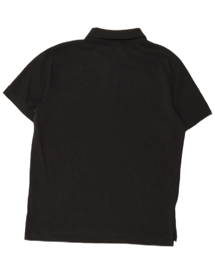 Nike Mens Polo Shirt Large Black Cotton