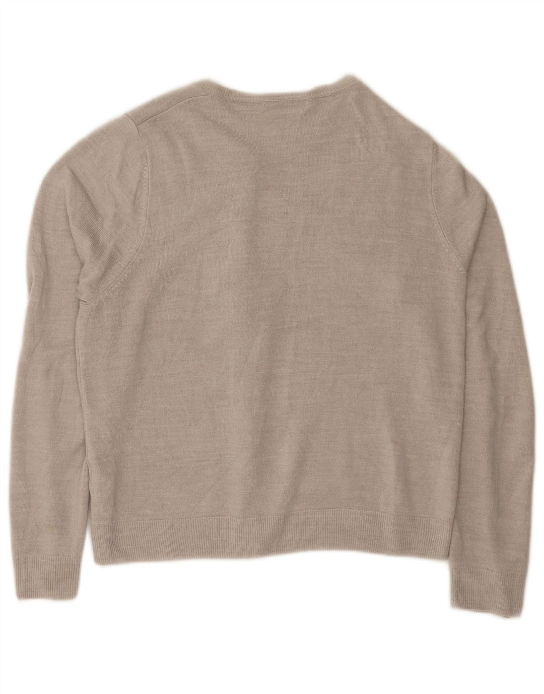 Marks & Spencer Womens Cardigan Sweater UK 14 Large  Grey Acrylic