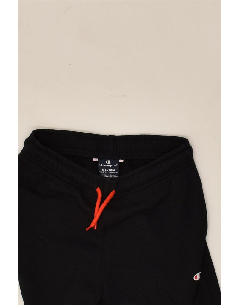 CHAMPION Boys Tracksuit Trousers Joggers 9-10 Years Medium  Black Cotton | Vintage Champion | Thrift | Second-Hand Champion | Used Clothing | Messina Hembry 