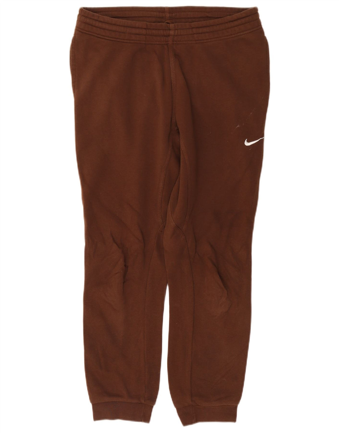Nike Mens Tracksuit Trousers Joggers Large Brown Cotton