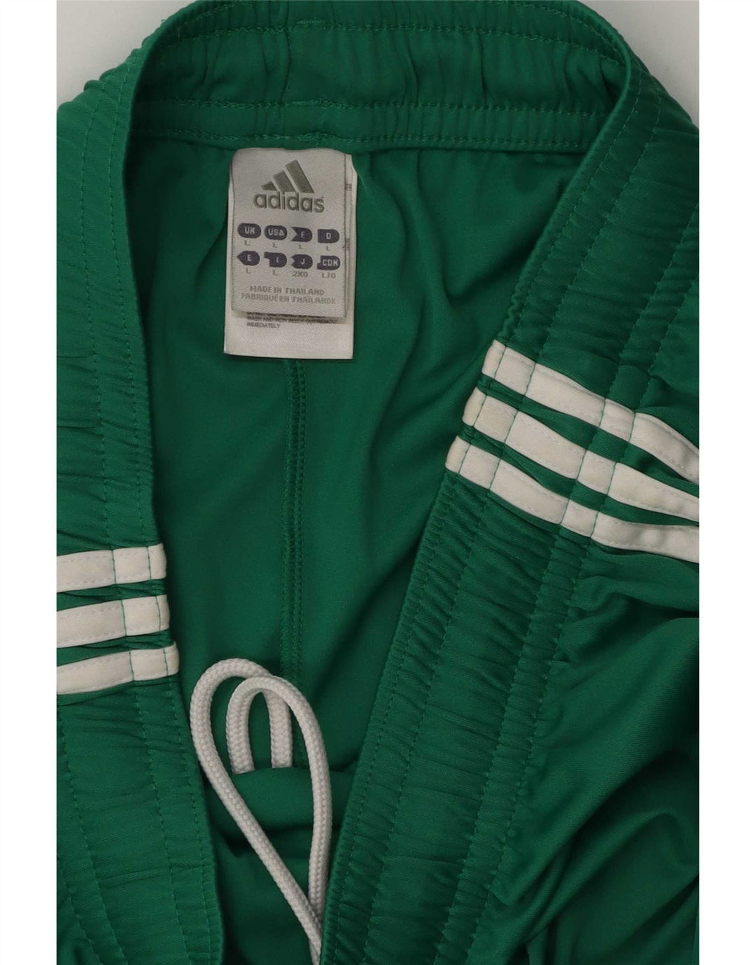 Adidas Mens Climalite Sport Shorts Large Green Polyester