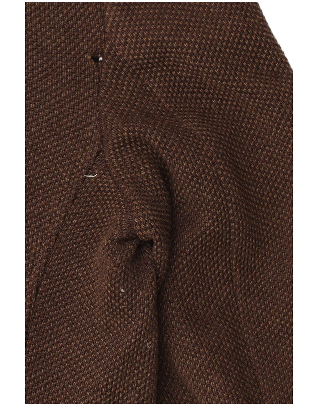 Massimo Dutti Mens 2 Button Blazer Jacket UK 42 XL Brown Cotton