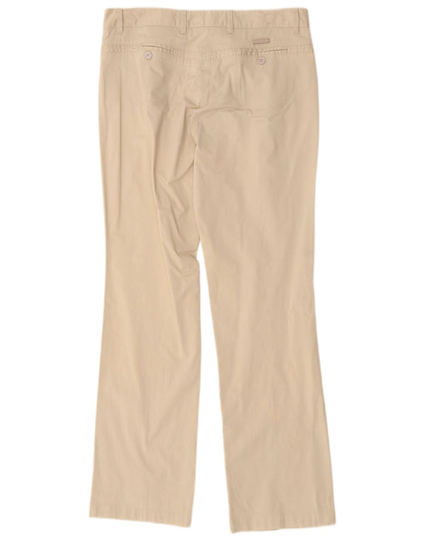 Paul & Shark Womens Bootcut Casual Trousers IT 44 Medium W32 L29 Beige