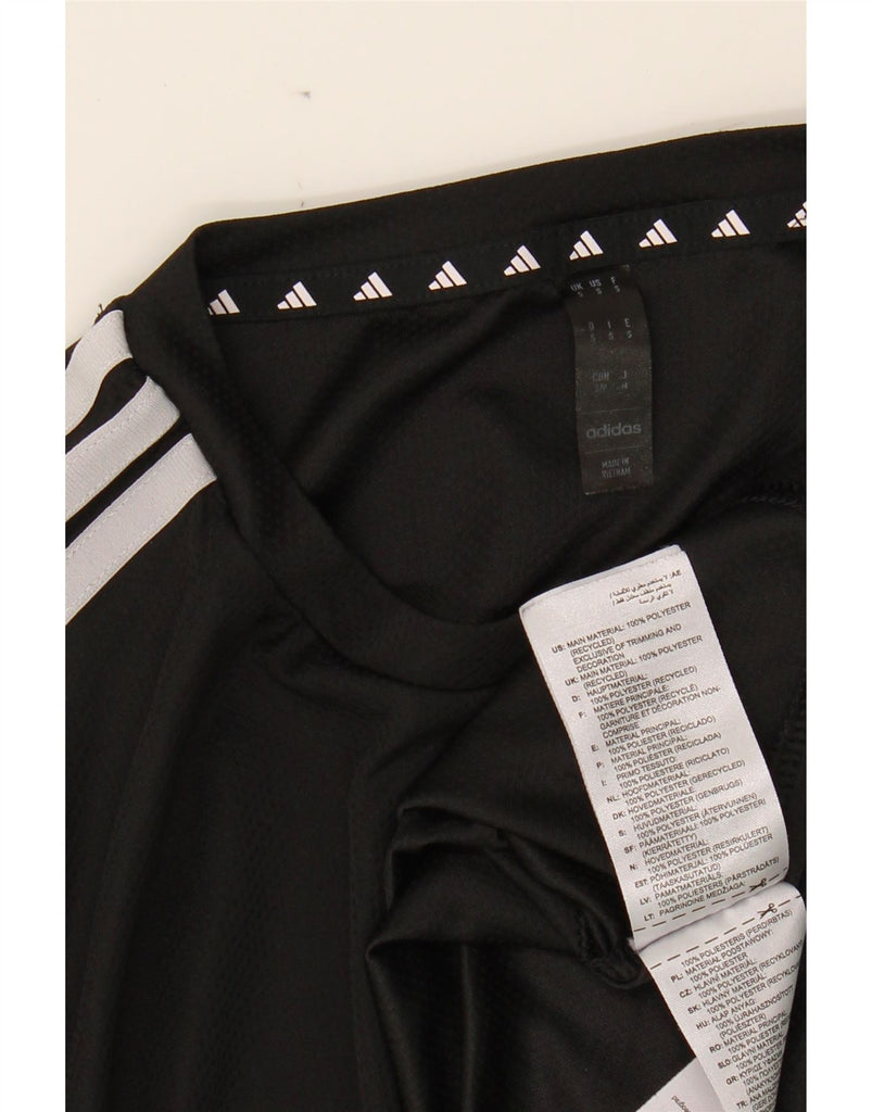 ADIDAS Mens Aeroready T-Shirt Top Small Black Polyester Vintage Adidas and Second-Hand Adidas from Messina Hembry 