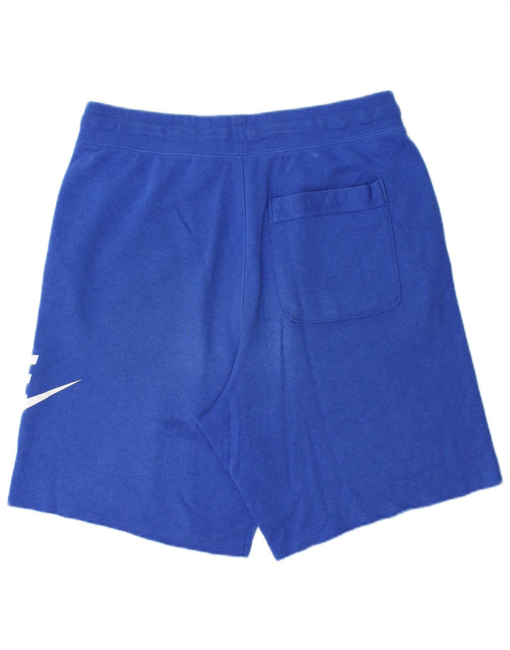 Nike Mens Graphic Sport Shorts Medium Blue Cotton