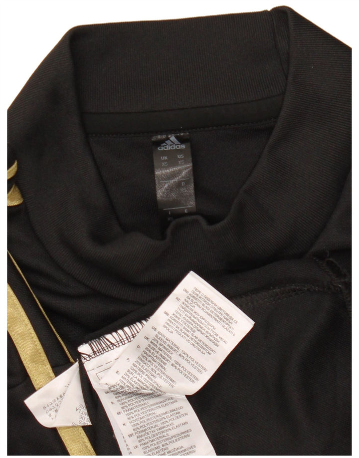 ADIDAS Mens Real Madrid Top Long Sleeve XS Black Polyester