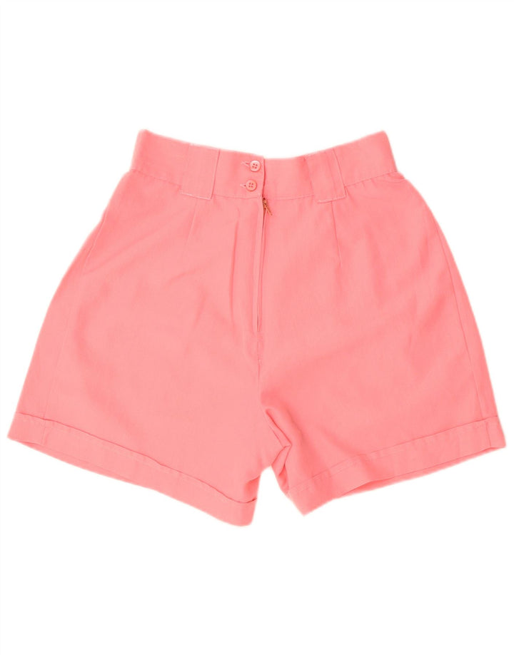Wit Boy Womens High Waist Casual Shorts IT 44 Medium W28 Pink