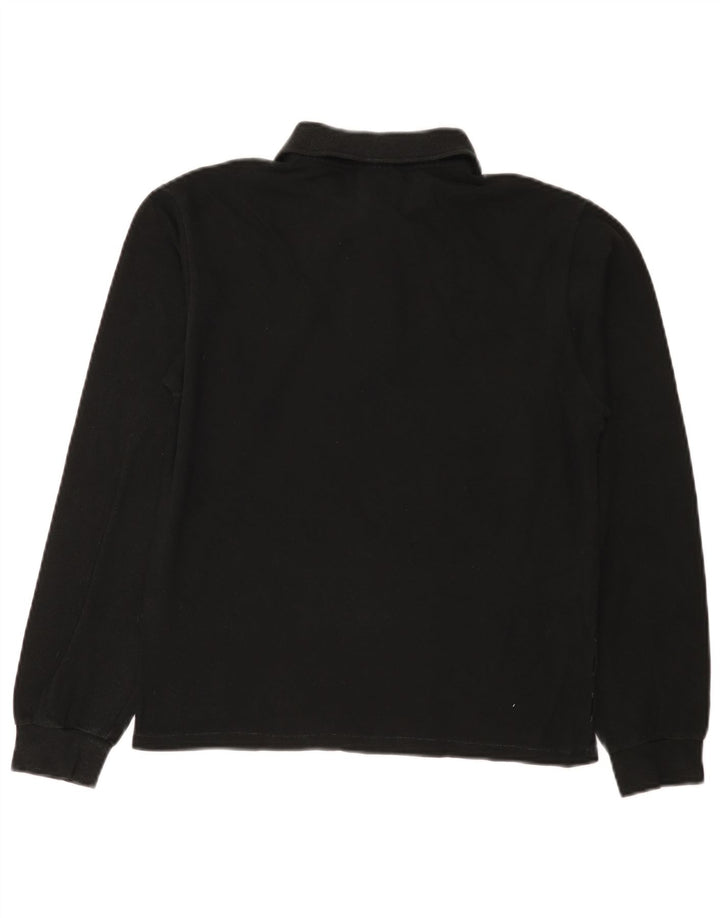 Lacoste Mens Long Sleeve Polo Shirt Size 3 Small Black