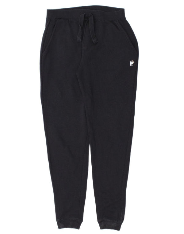 French Connection Boys Tracksuit Trousers Joggers 13-14 Years  Black Cotton