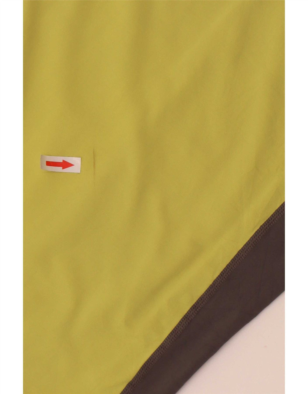 Volcom Mens Top Long Sleeve Medium Yellow Colourblock Nylon