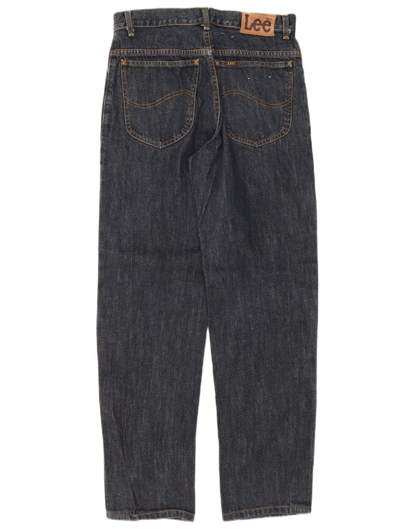 Lee Mens Straight Jeans W31 L32 Grey Cotton