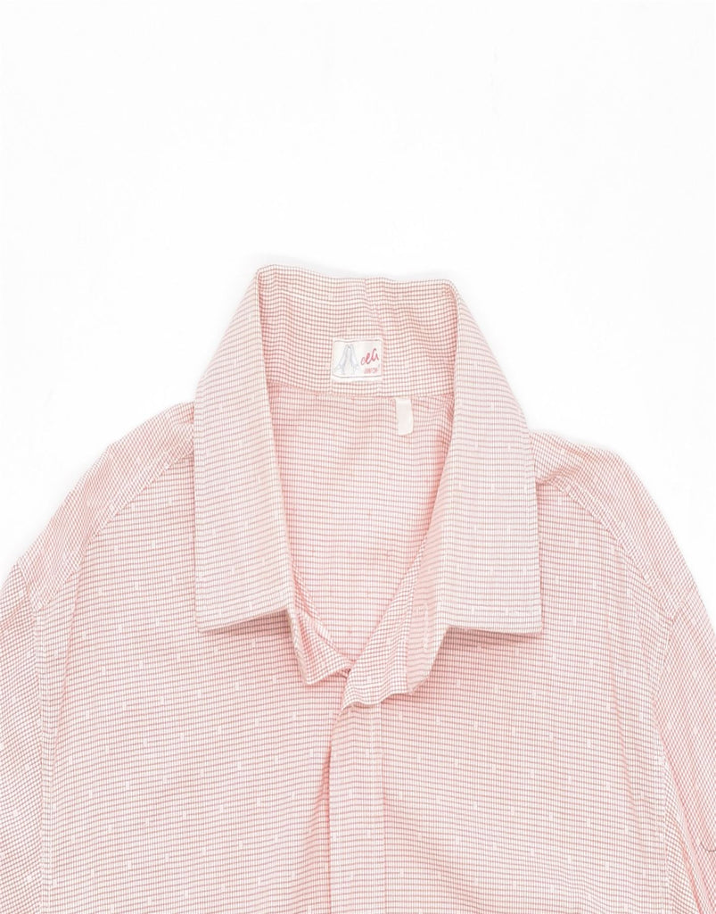 VINTAGE Mens Shirt Medium Pink | Vintage | Thrift | Second-Hand | Used Clothing | Messina Hembry 