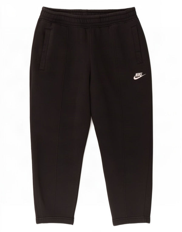 Nike Mens Tracksuit Trousers Medium Black Cotton