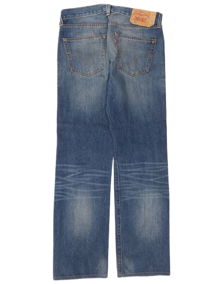 Levi's Mens 501 Straight Jeans W33 L32 Blue