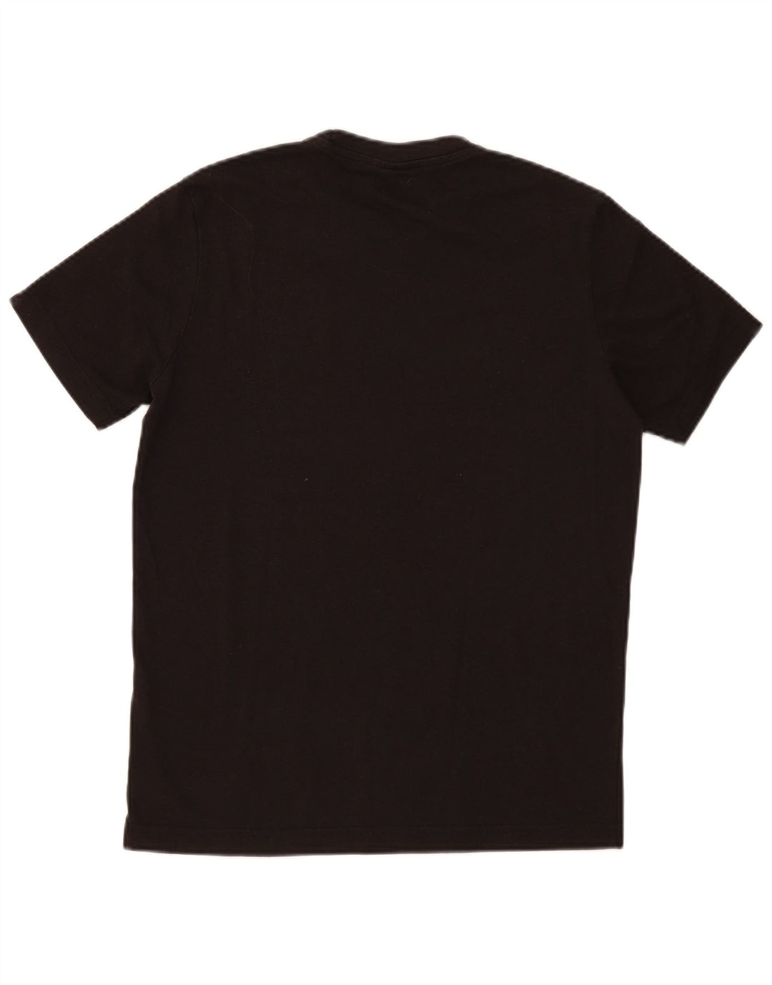 Champion Mens Graphic T-Shirt Top Medium Black Cotton