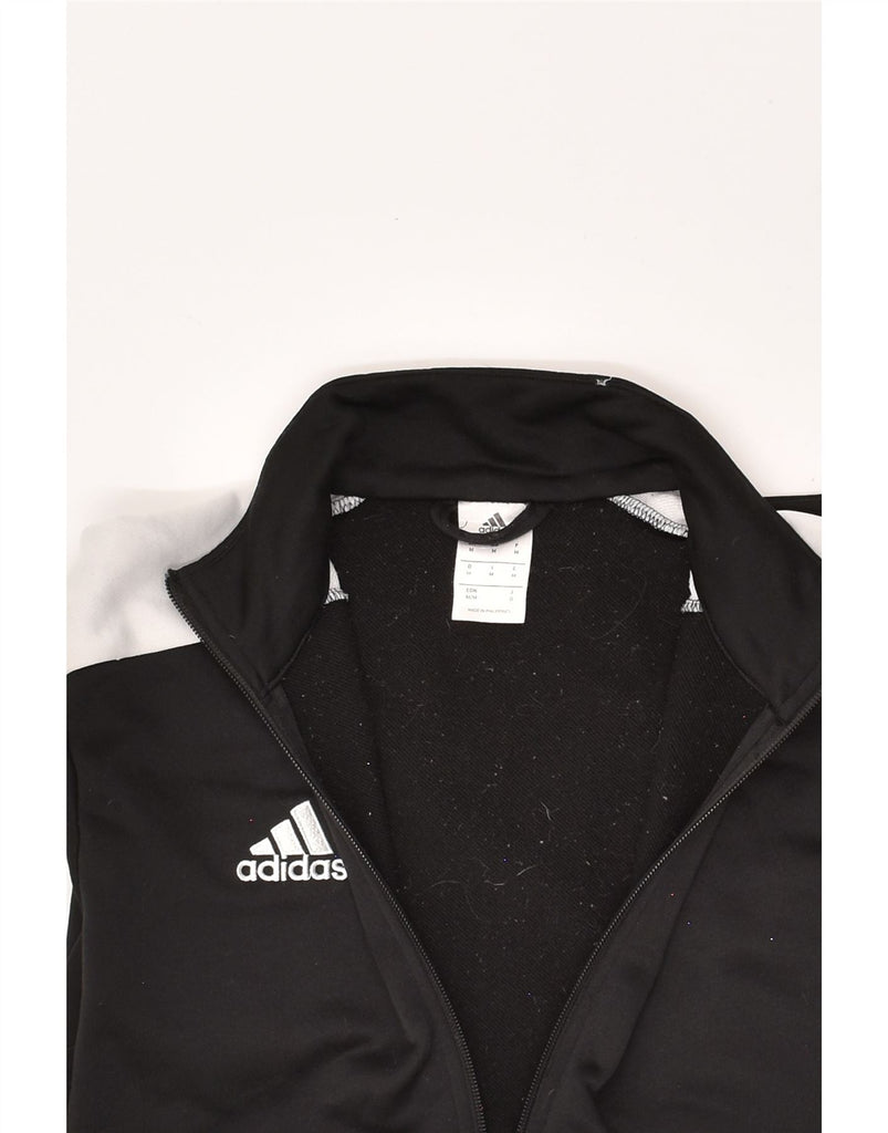 ADIDAS Mens Tracksuit Top Jacket Medium Black Colourblock | Vintage Adidas | Thrift | Second-Hand Adidas | Used Clothing | Messina Hembry 