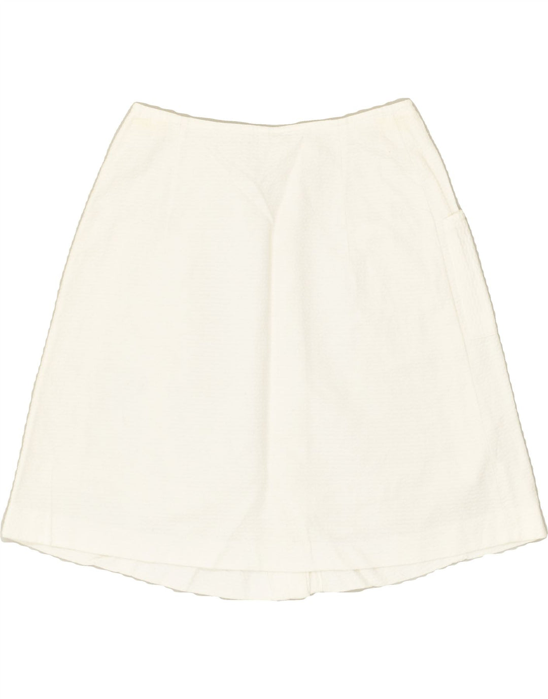 VINTAGE Womens A-Line Skirt W25 XS Off White | Vintage Vintage | Thrift | Second-Hand Vintage | Used Clothing | Messina Hembry 