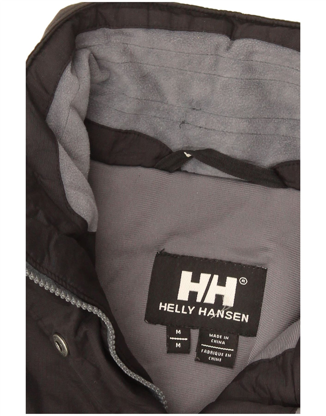 Helly Hansen Womens Windbreaker Jacket UK 38 Medium Black Colourblock Nylon