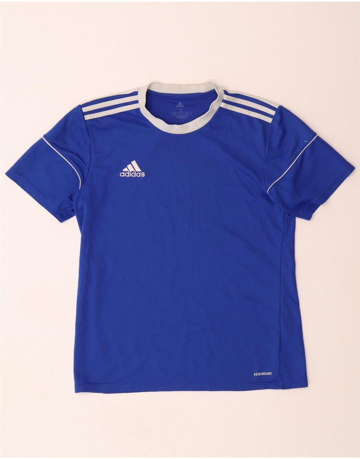 ADIDAS Mens Aeroready T-Shirt Top Small Blue