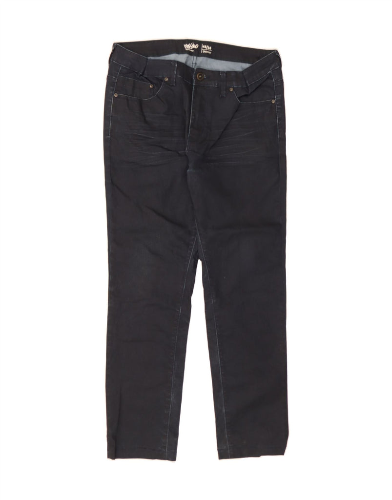 MOSSIMO Mens Skinny Jeans W36 L30 Navy Blue Cotton Vintage Mossimo and Second-Hand Mossimo from Messina Hembry 