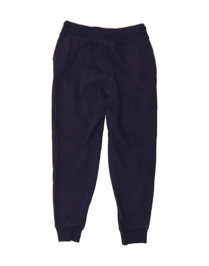 FILA Mens Tracksuit Trousers Joggers Small Navy Blue Cotton Vintage Fila and Second-Hand Fila from Messina Hembry 
