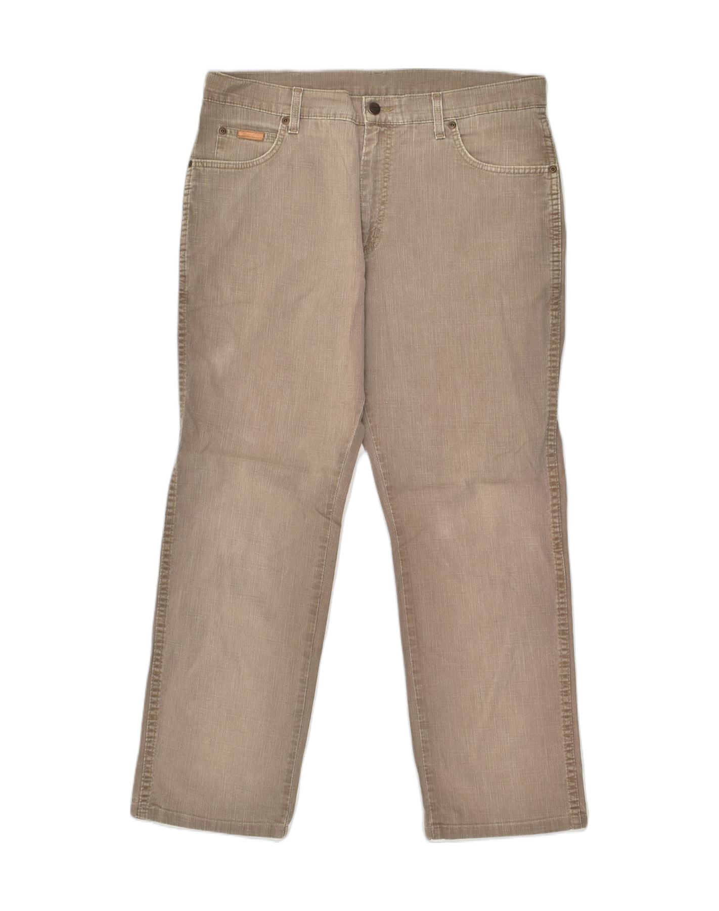 WRANGLER Mens Relaxed Fit Cargo Trousers W30 L32 Khaki Cotton | Vintage &  Second-Hand Clothing Online | Thrift Shop
