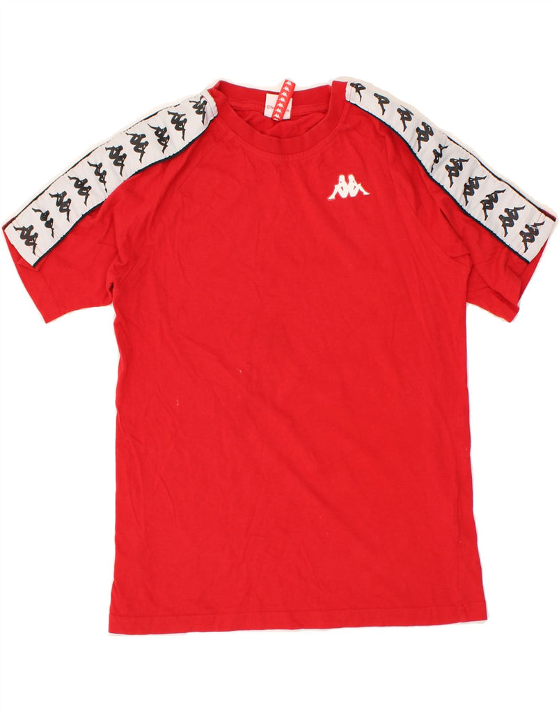 KAPPA Boys Graphic T-Shirt Top 11-12 Years Red Cotton | Vintage Kappa | Thrift | Second-Hand Kappa | Used Clothing | Messina Hembry 