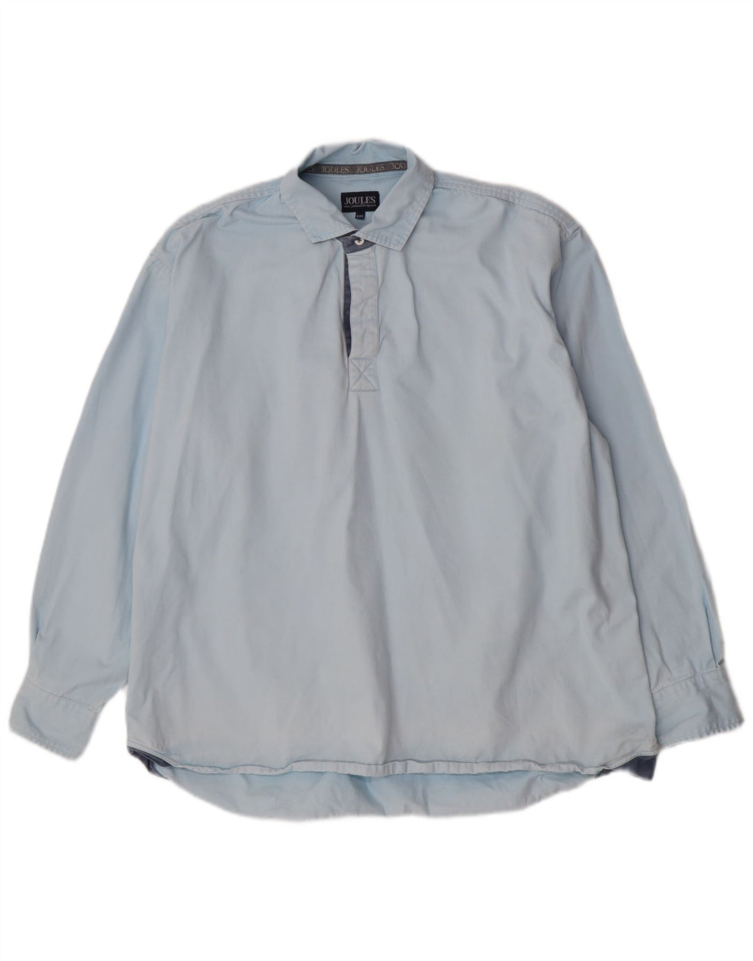 Joules Mens Pullover Shirt 2XL Blue Cotton