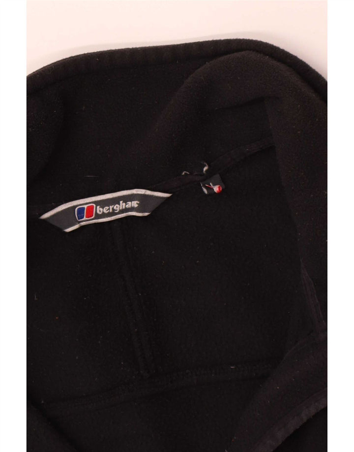 Berghaus Mens Fleece Jacket UK 40 Large Black Polyester
