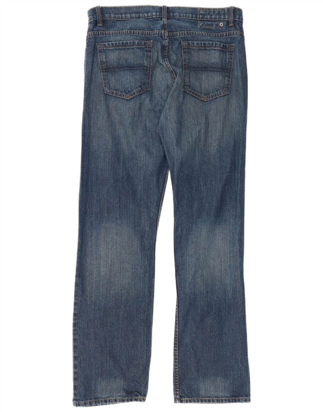 Marks & Spencer Mens Blue Harbour Straight Jeans W36 L33 Blue Cotton