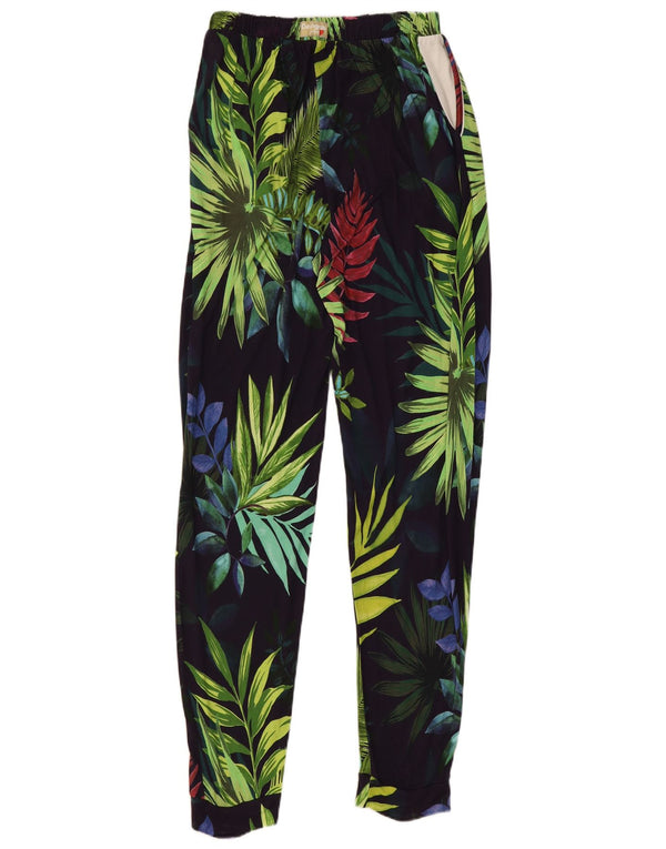 Desigual Womens Tracksuit Trousers Joggers UK 8 Small Multicoloured Floral