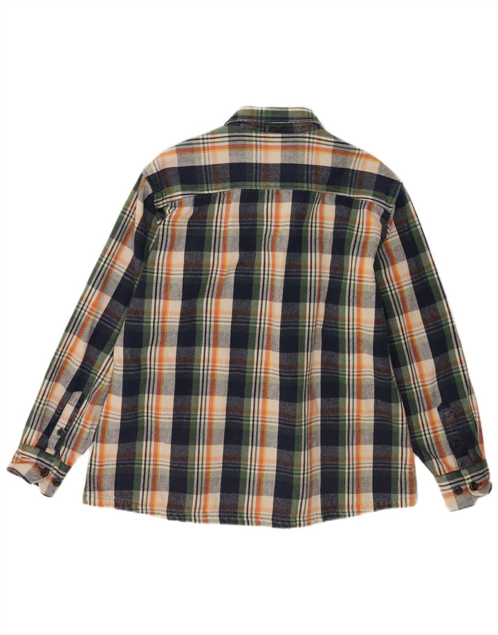 Nils Sundrstrom Mens Flannel Shirt 2XL Multicoloured Check