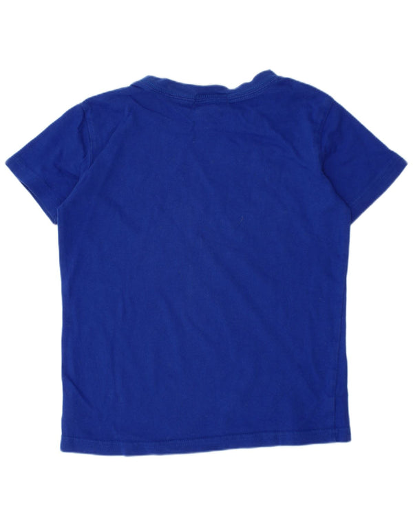 Polo Ralph Lauren Boys T-Shirt Top 4-5 Years Blue Cotton