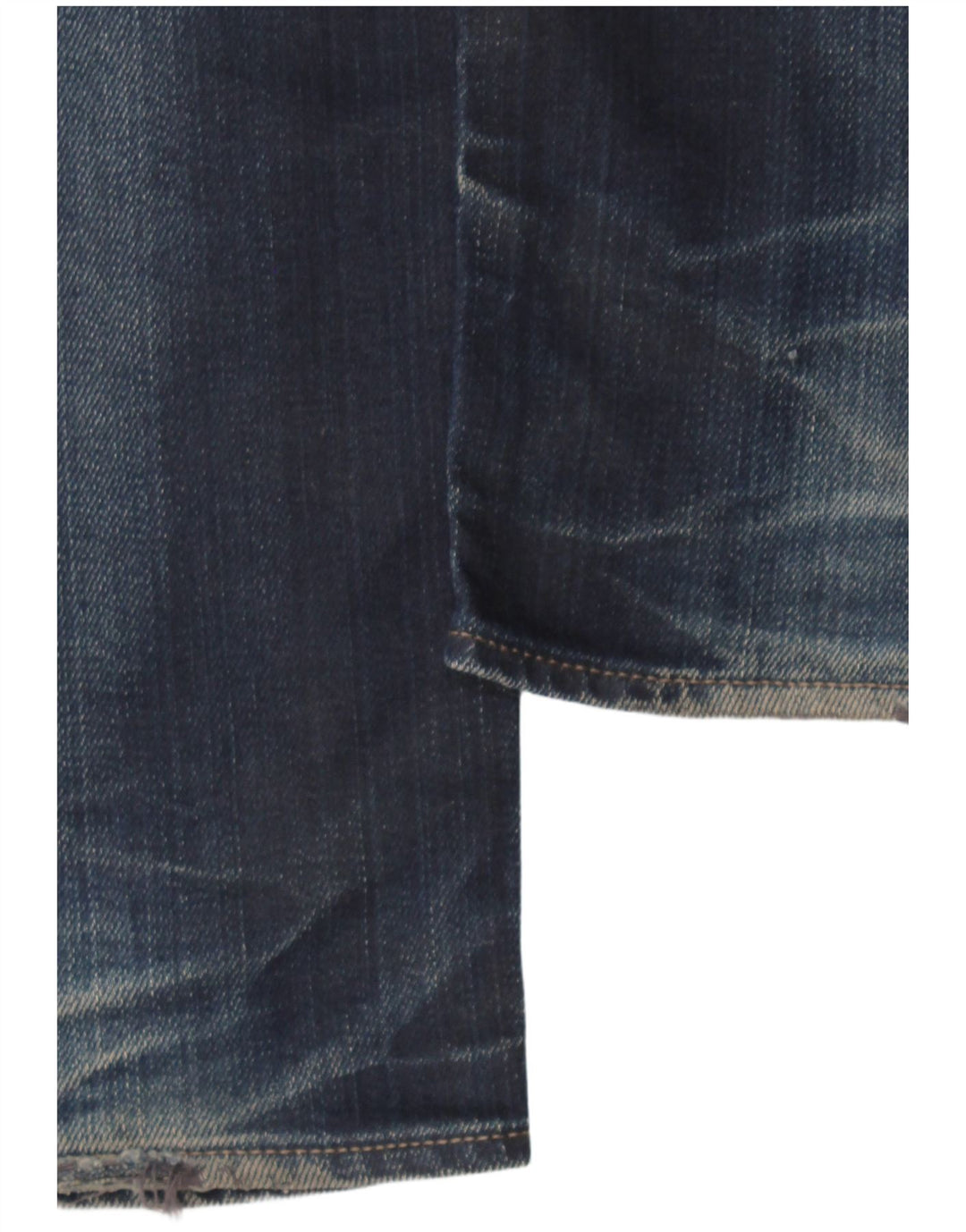 Cycle Womens Skinny Jeans W32 L34 Navy Blue Cotton