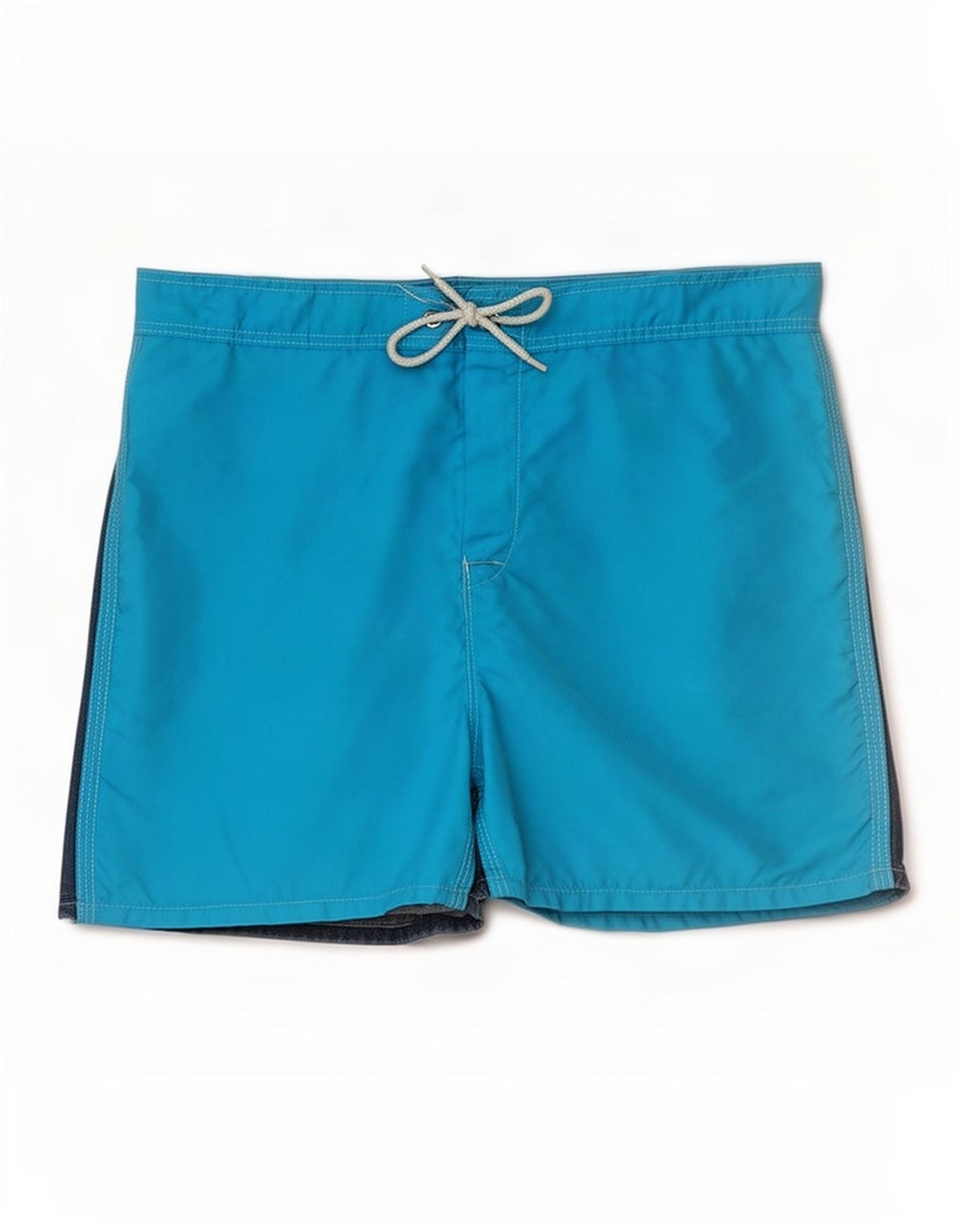 Sundek Mens Swimming Shorts Small Blue Colourblock Nylon
