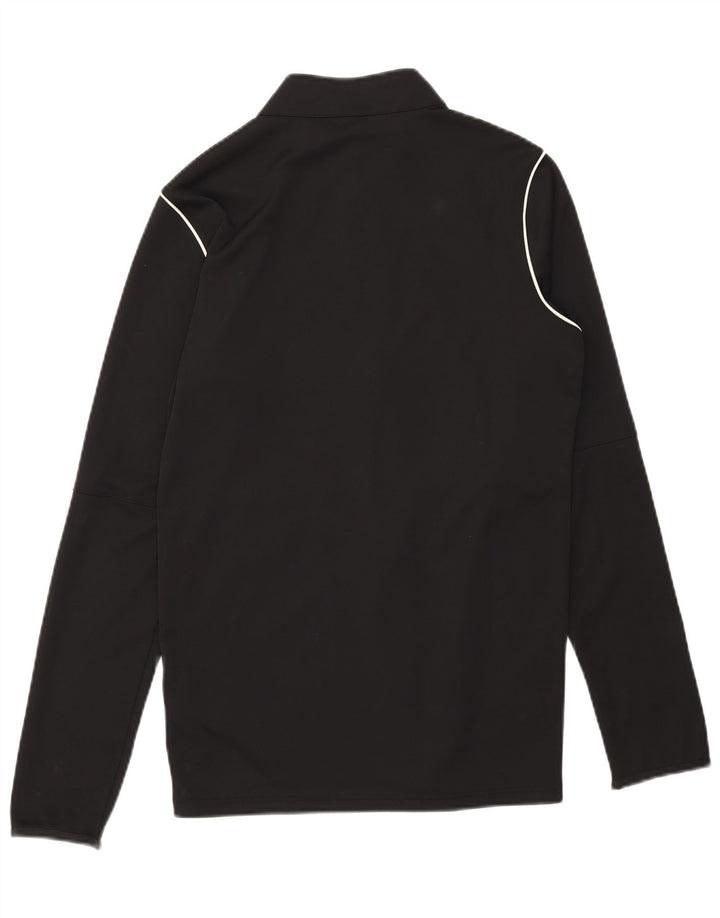 Nike Mens Dri Fit Loose Fit Tracksuit Top Jacket Small Black Polyester