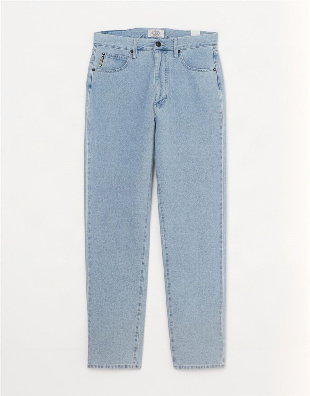 Armani Mens Straight Jeans W36 L34 Blue Cotton