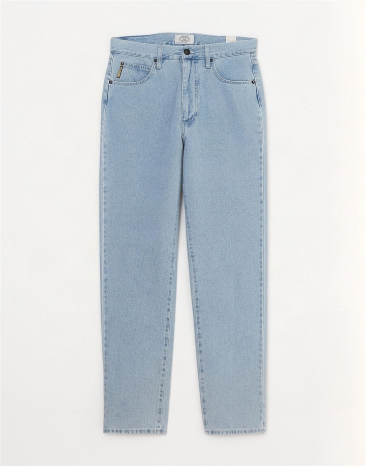 Armani Mens Straight Jeans W36 L34 Blue Cotton