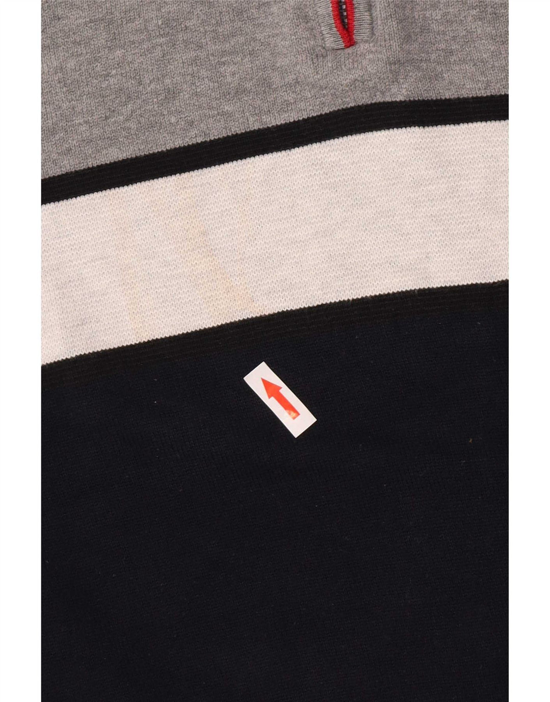 Marks & Spencer Mens Blue Harbour Zip Neck Jumper Sweater Medium Navy Blue