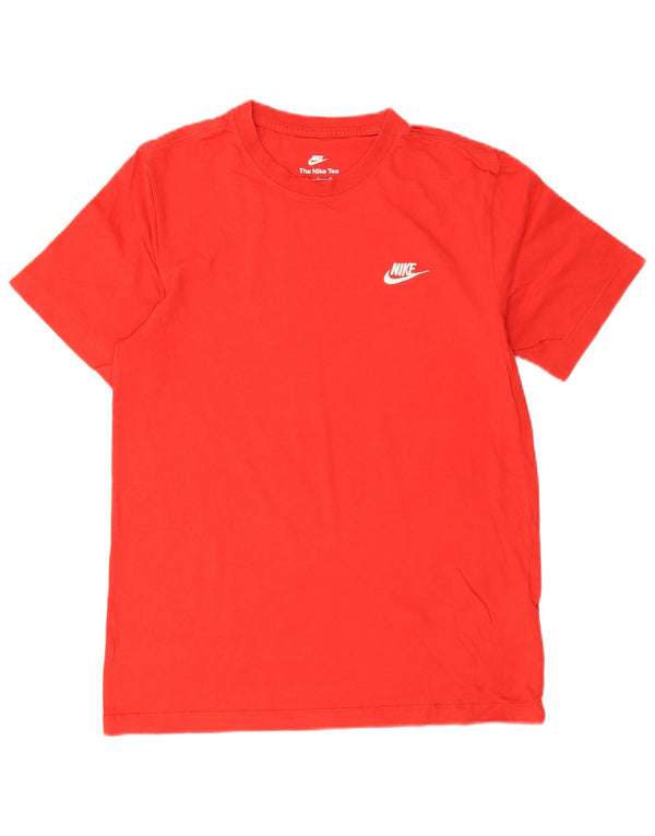 Nike Mens T-Shirt Top Small Red Cotton