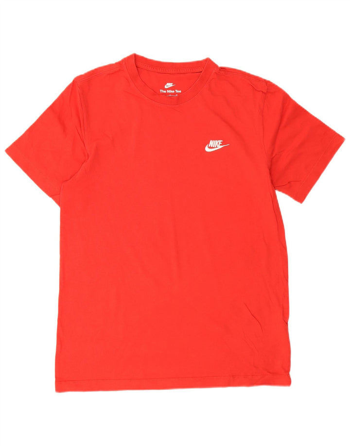 Nike Mens T-Shirt Top Small Red Cotton