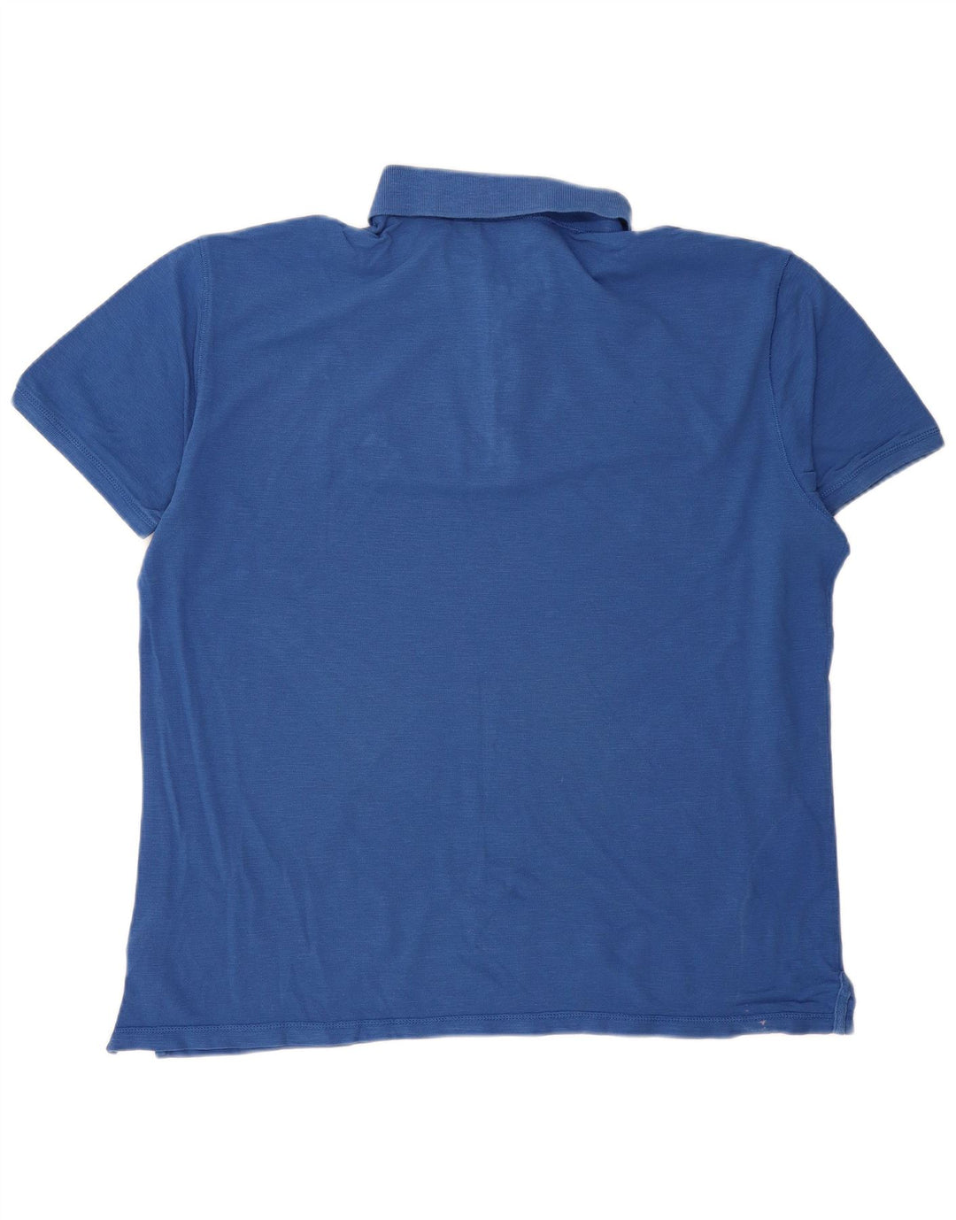 NAPAPIJRI Mens Geographic Polo Shirt 2XL Blue Cotton