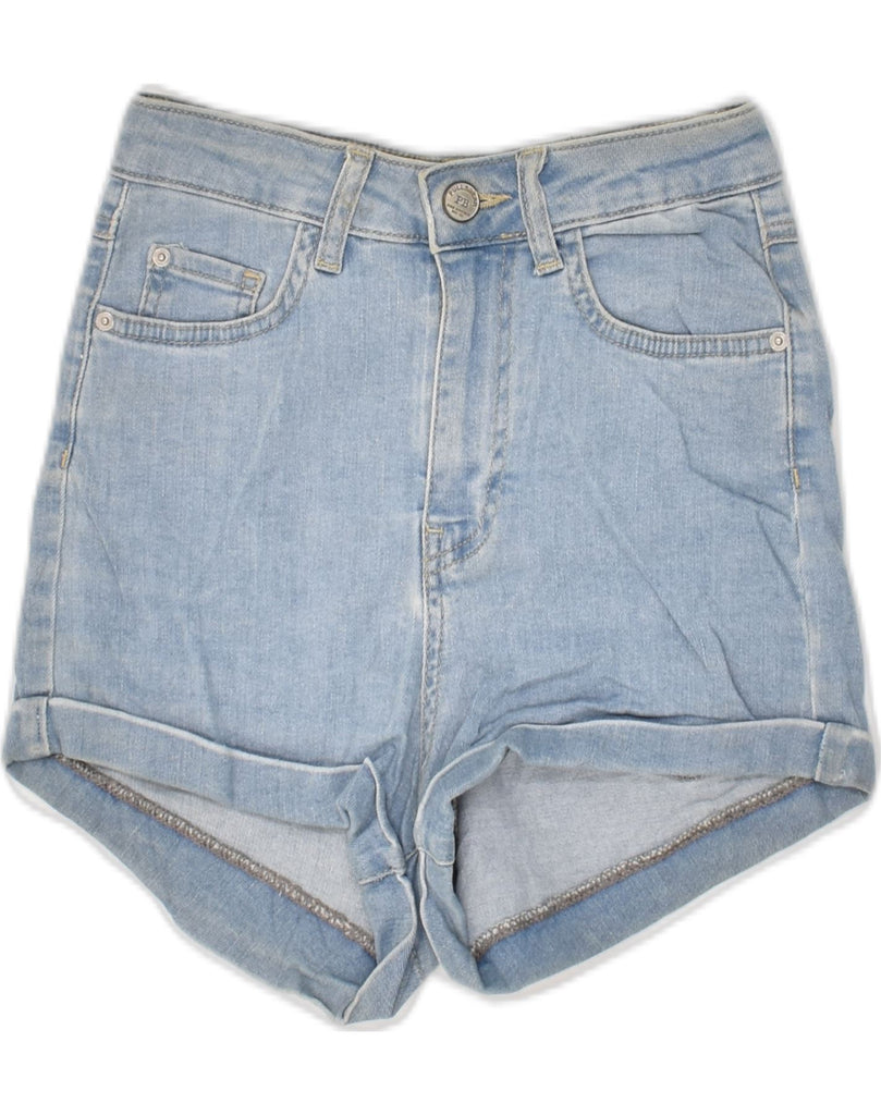 PULL & BEAR Womens Denim Shorts EU 32 2XS W22 Blue | Vintage Pull & Bear | Thrift | Second-Hand Pull & Bear | Used Clothing | Messina Hembry 