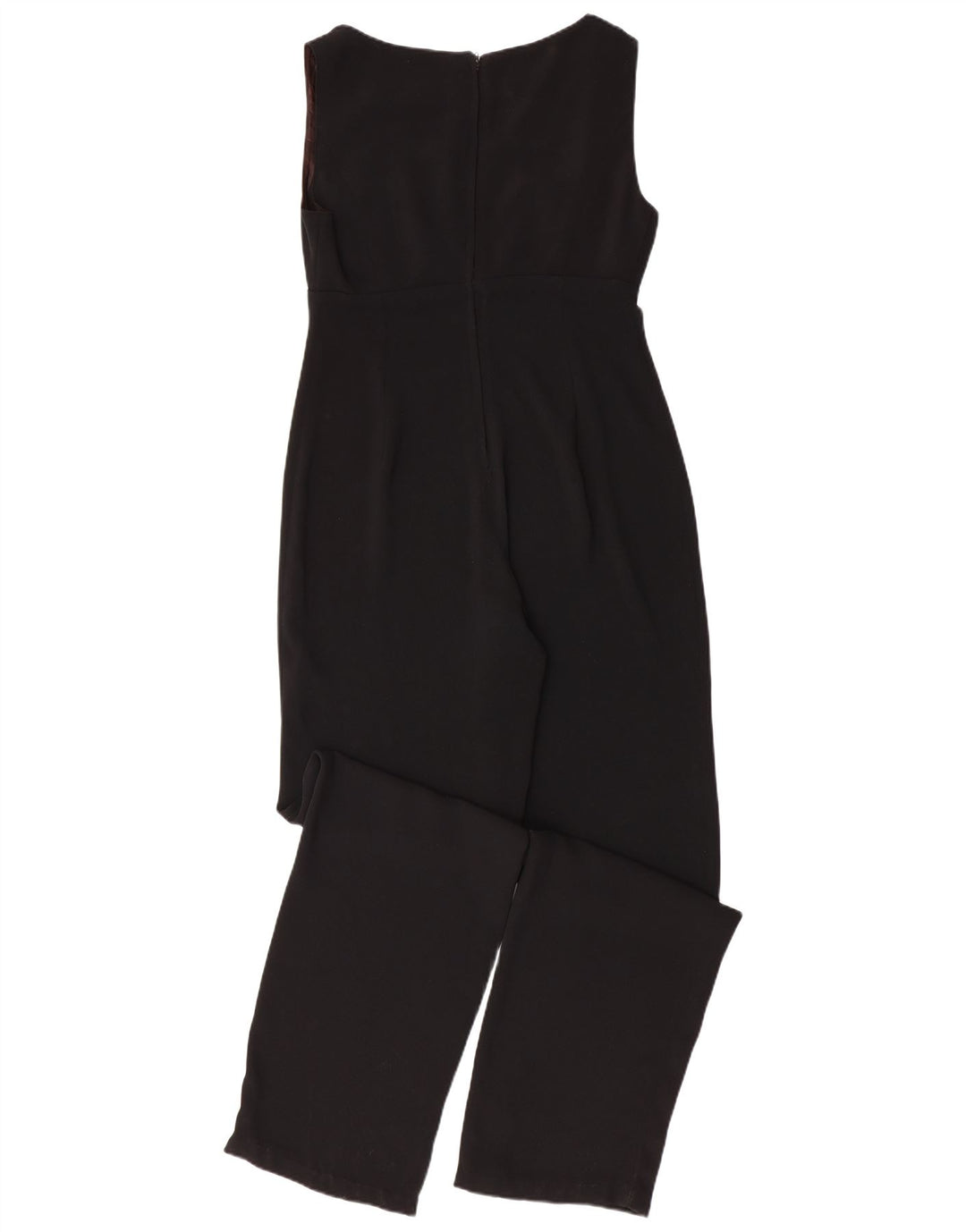 MARELLA Womens Sleeveless Jumpsuit UK 10 Small Black Polyester