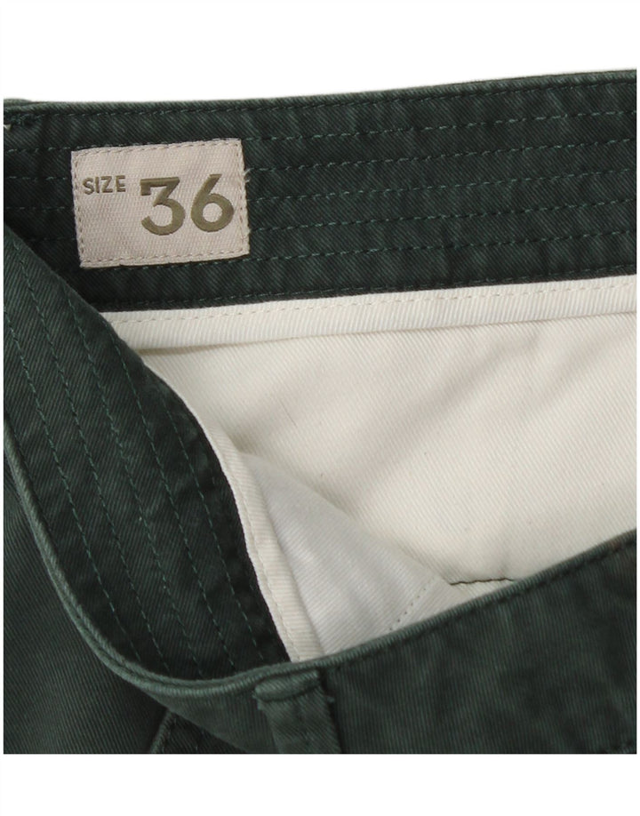 Timberland Mens Cargo Shorts W36 Large Green Cotton