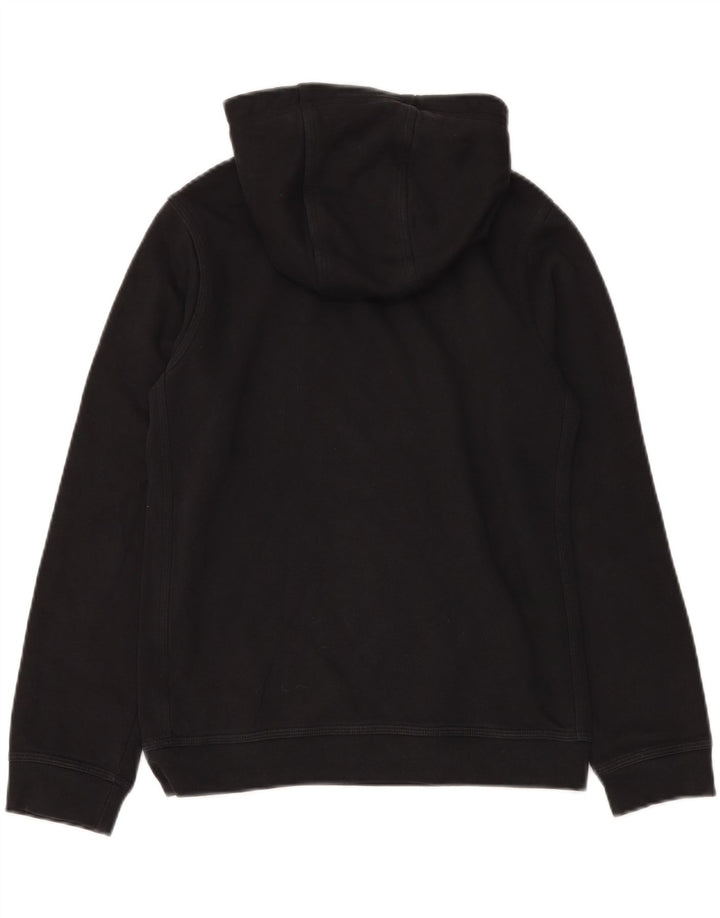 NIKE Boys Hoodie Jumper 12-13 Years Large Black Cotton