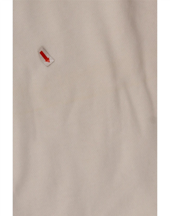 CALVIN KLEIN Mens Graphic Sweatshirt Jumper Medium White Cotton
